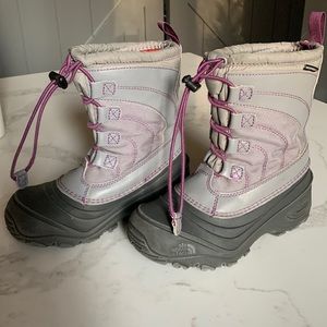 North Face kids waterproof snow boots